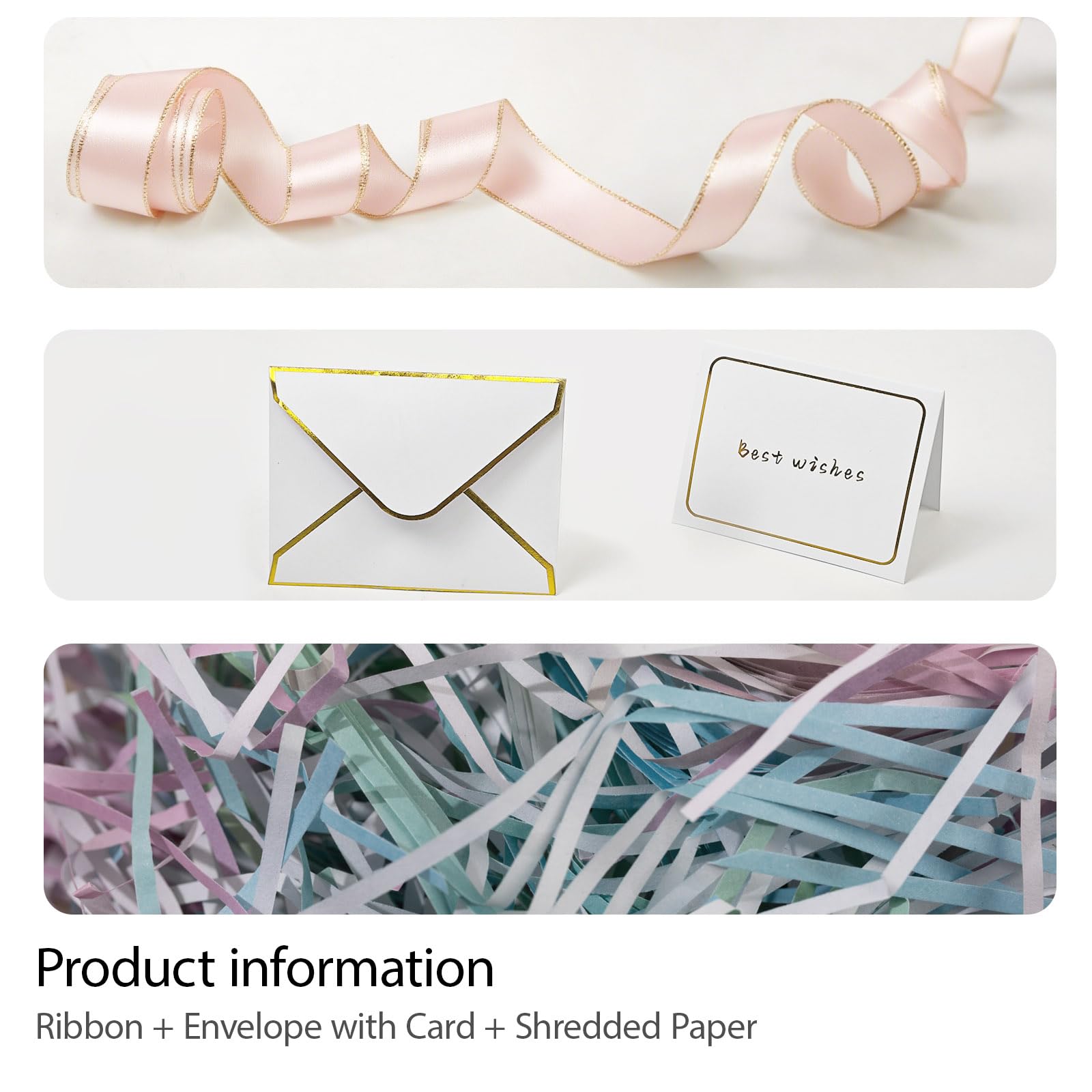 Rinrda Extra Large Gift Box 16.5x13x5.5 inches,Pink Gift Boxes with Lids for Presents,Perfect for Birthday,Valentine's Day,Christmas,Anniversaries,Contains Card,Ribbon,Shredded Paper Filler.