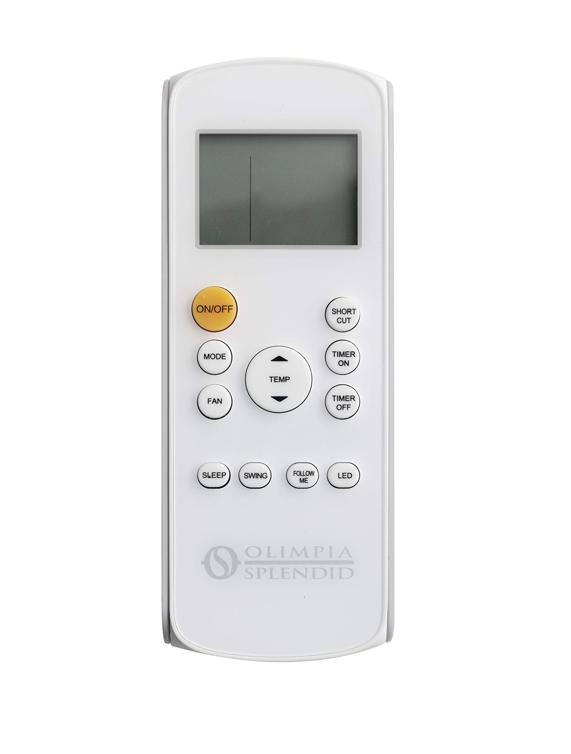 Olimpia Splendid 01918 Dolceclima Air Pro 14 HP Climatizzatore Portatile, con Telecomando, con Pompa di Calore 14000 BTU/h, 3.52 kW, Natural Gas R290, Design Prodotto in Italia