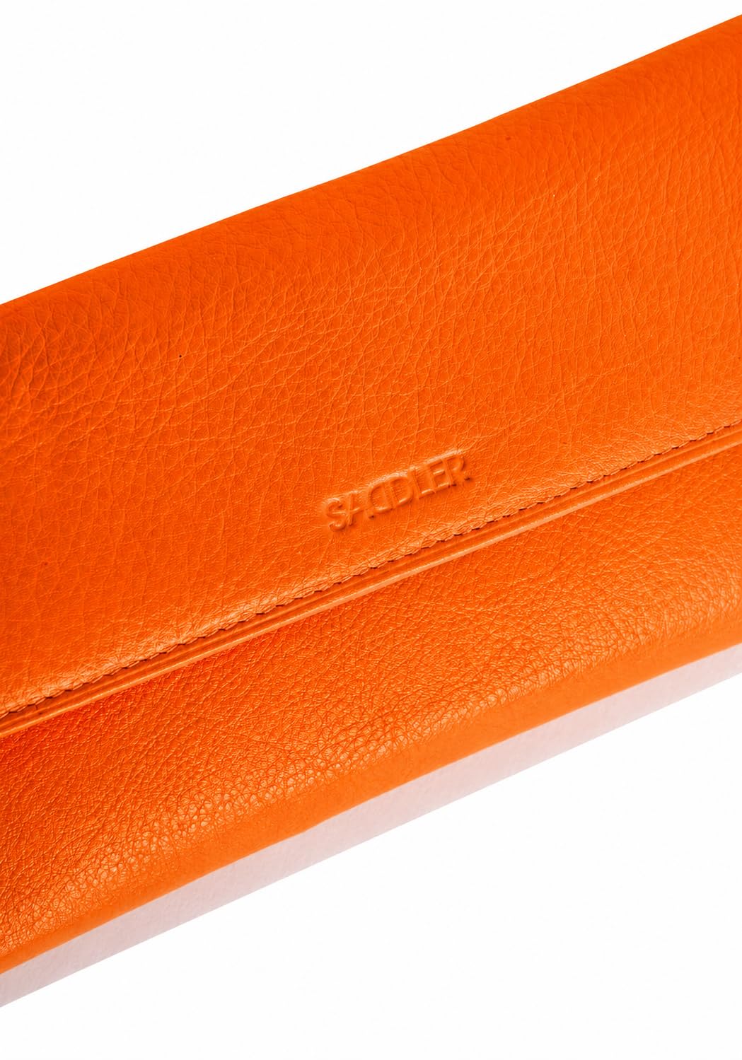 SADDLER Portafoglio Trifold da donna con 18 slot per carte di credito e portamonete