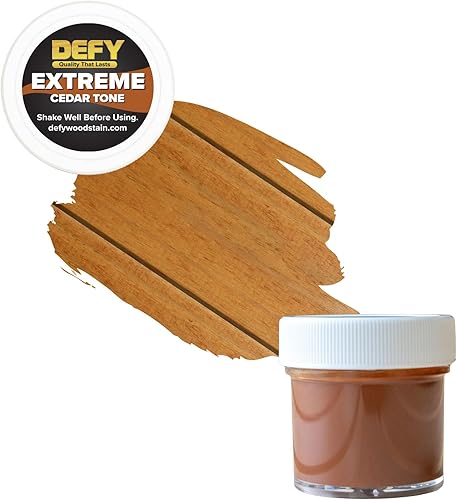 Miniatura 3 de Muestras de color de barniz para maderas de exterior semitransparente Defy Extreme 1 Oz