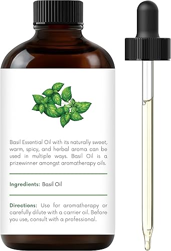 Miniatura 3 de Handcraft Blends - Aceite esencial de albahaca 100% puro y natural, aceite esencial de grado terapéutico de alta calidad para difusor y