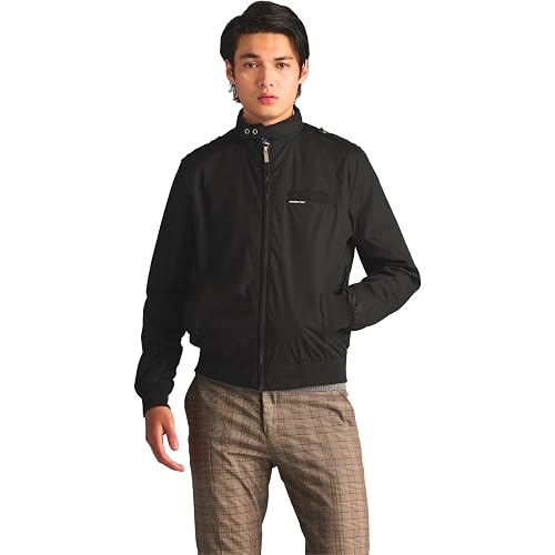 Members Only Original Iconic Racer Jacket for Men | Slim Fit |