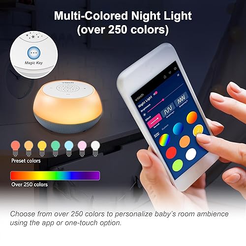 Miniatura 3 de VTech BC8213 V-Hush Junior - Chupete de entrenamiento para dormir con 40 historiascancionessonidos y graba tu propia voz. Altavoz portátil Bluetooth