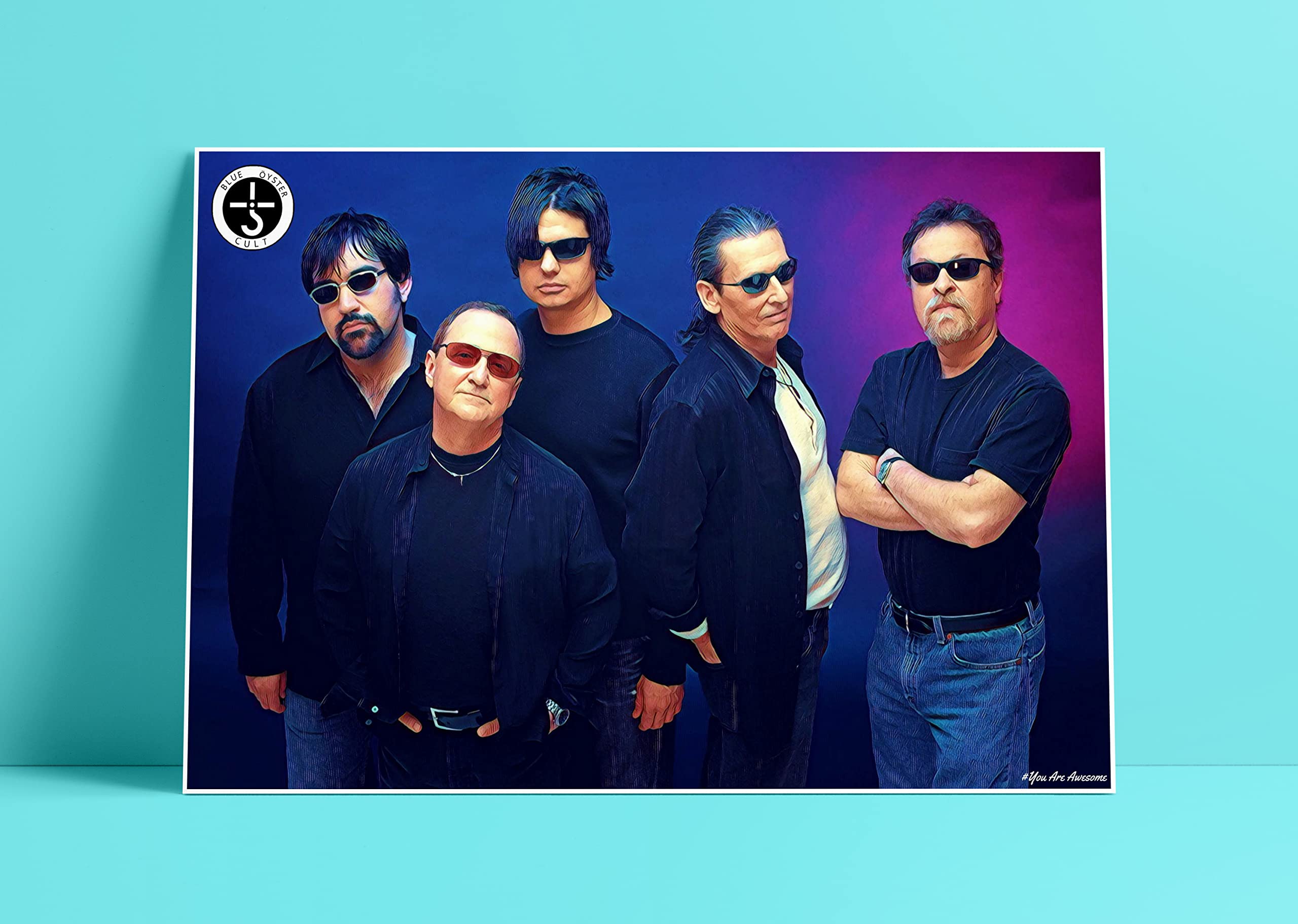 You are Awesome -Blue Öyster Cult Rock Band Art Effect Poster 03 (18inchx12inch)
