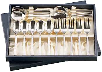 J③、I①②③⑤+ティースプーン ラッキーウッド　カトラリーセット Amazon | ラッキーウッド オリジナルステンレス 18/12