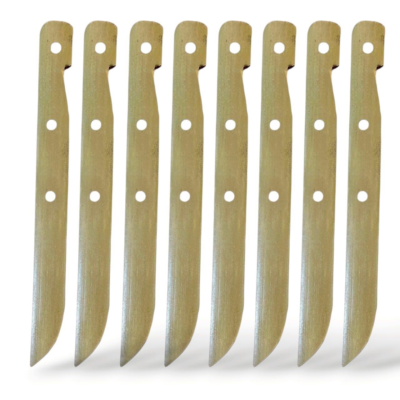 Amazon.co.jp: 竹ペグ ペグ 20㎝ 8本 自然素材 スノーペグ 雪山 登山