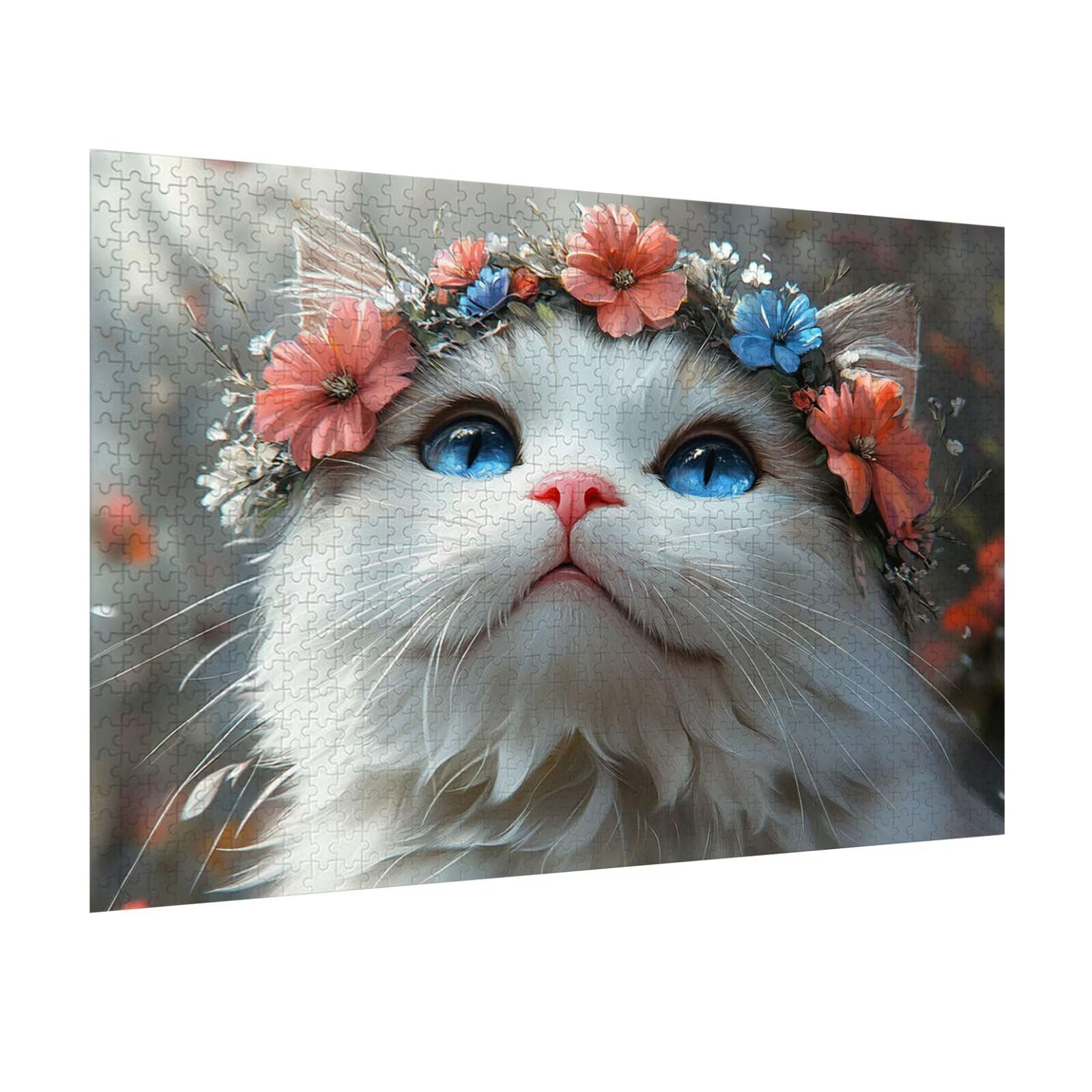 Puzzle 4000 Pezzi gatto Puzzle Classici per Gioco Familiare, n-493