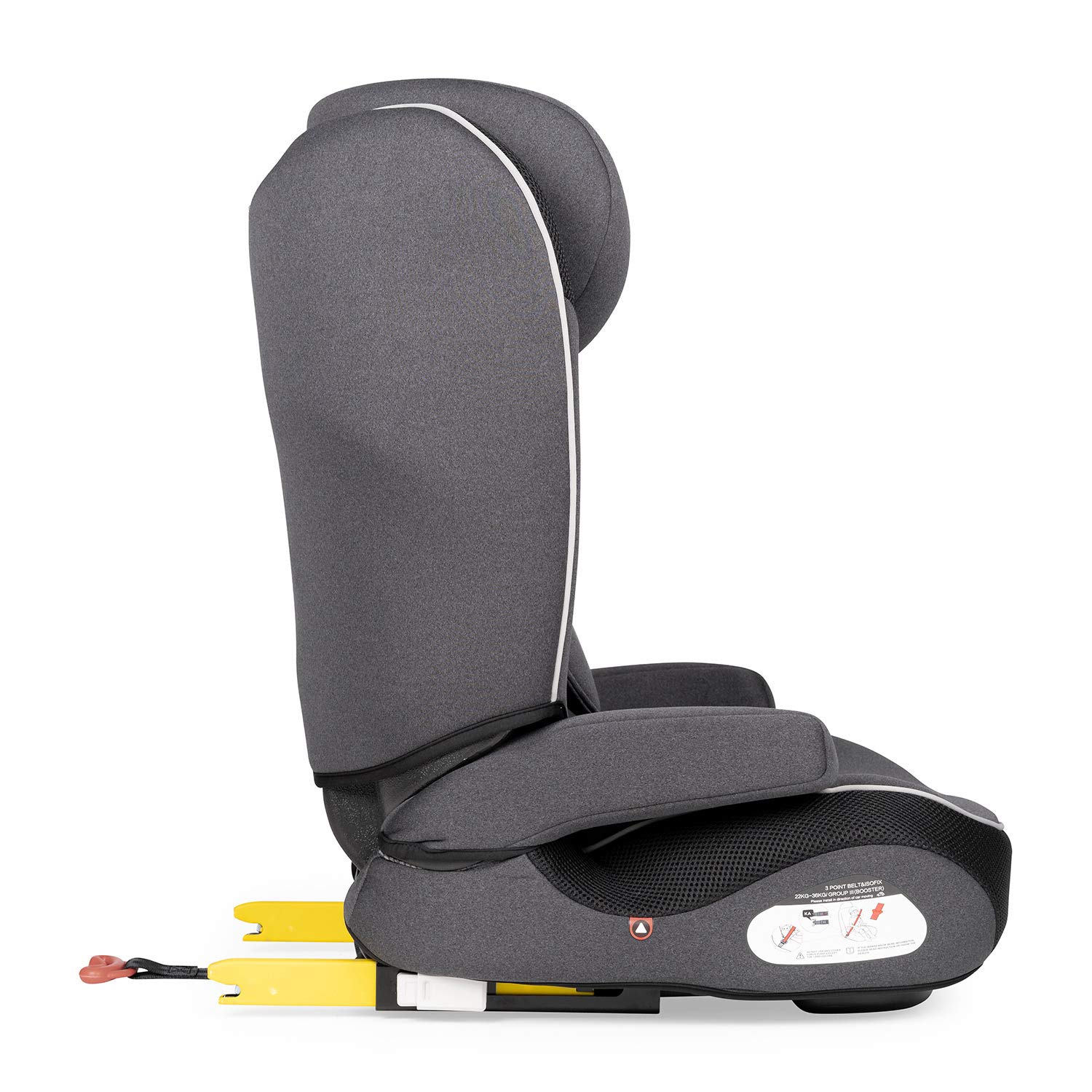 Innovaciones MS Mandy Plus - Silla de Coche 2 en 1 Grupo 2/3 (15-36 kg) Convertible en Alzador Grupo 3