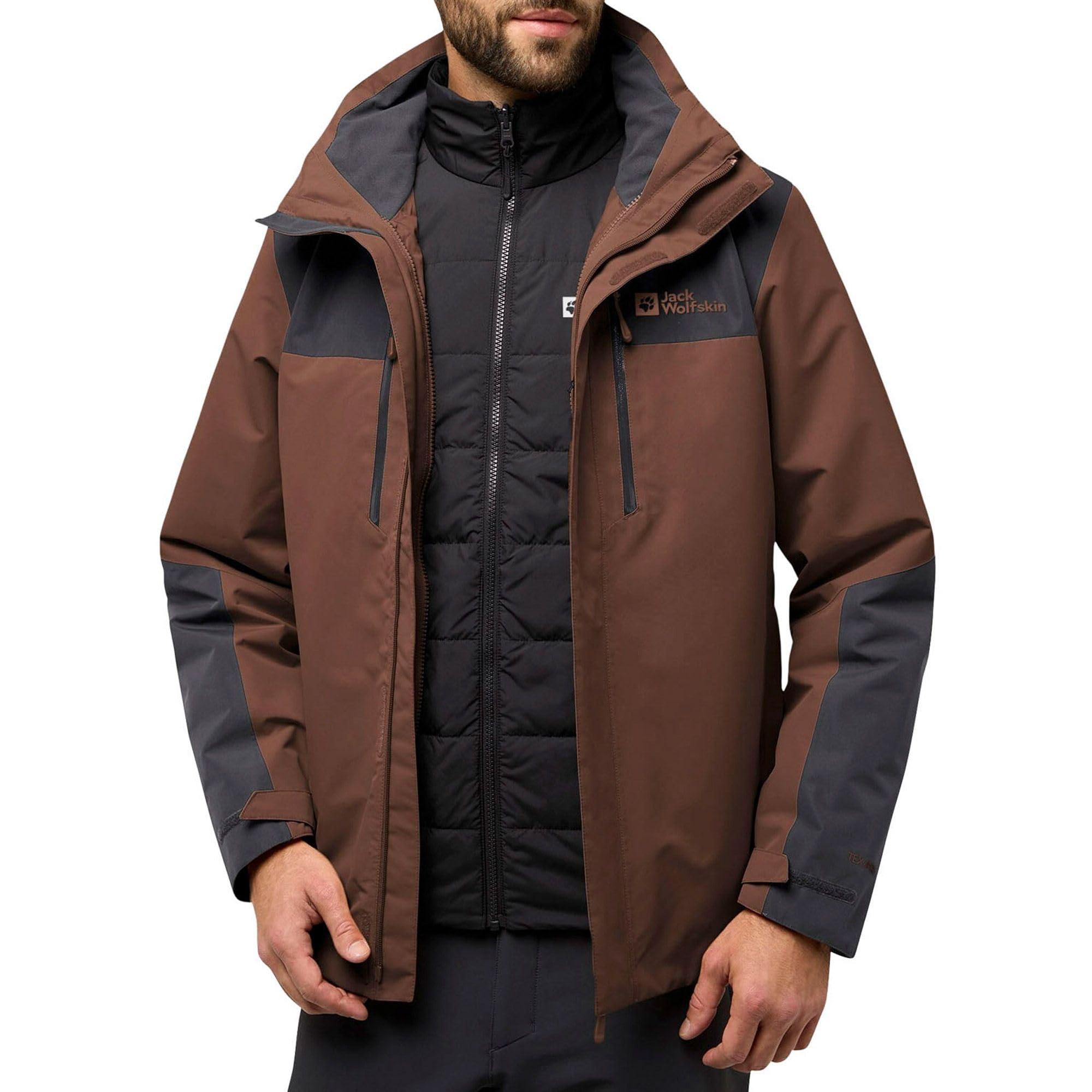 Jack Wolfskin Jasper 3in1 Jkt M Chaqueta Hombre