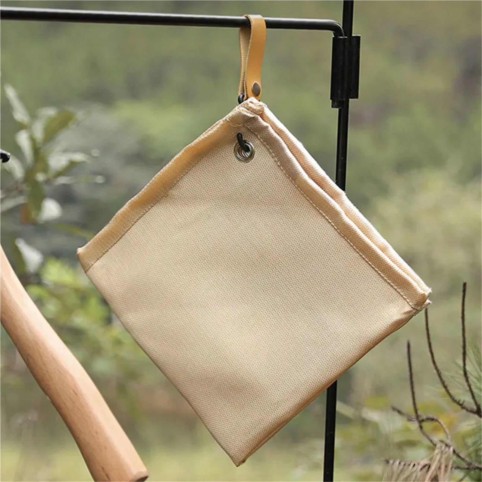 Manta Ignífuga For Acampar, De Picnic For Exteriores, Resistente, 56 X 80 Cm(100x80cm)