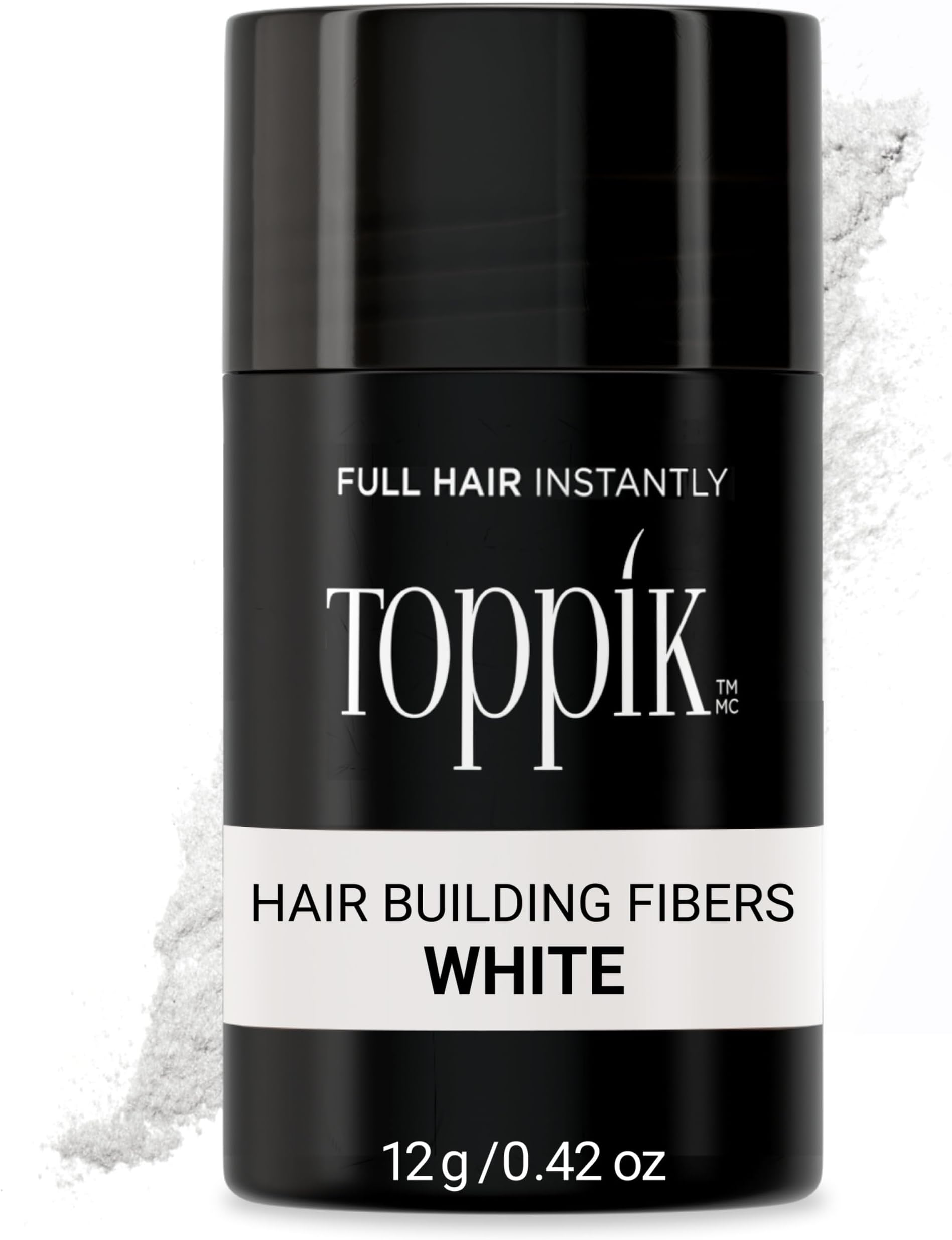 Hair Building Fibers with Premium Keratin Fibers Conceals Hair Thinning and Hair Loss for Fuller Looking Hair that Gives Completely Natural Look For Men and Women, 12 Grams