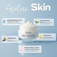 Vista 4 de Hyaluronic Acid & Collagen Face Moisturizer - Anti-Aging, Ultra Hydrating, Fine Lines & Wrinkles Treatment - Dermatologist Tested Korean Skincare