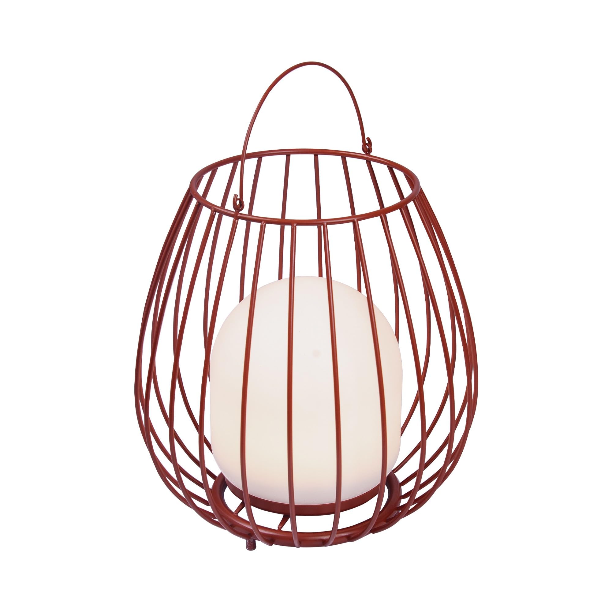 Nordlux Jim Outdoor Portable Light Red Metal Garden LED IP54 Switch 2700k