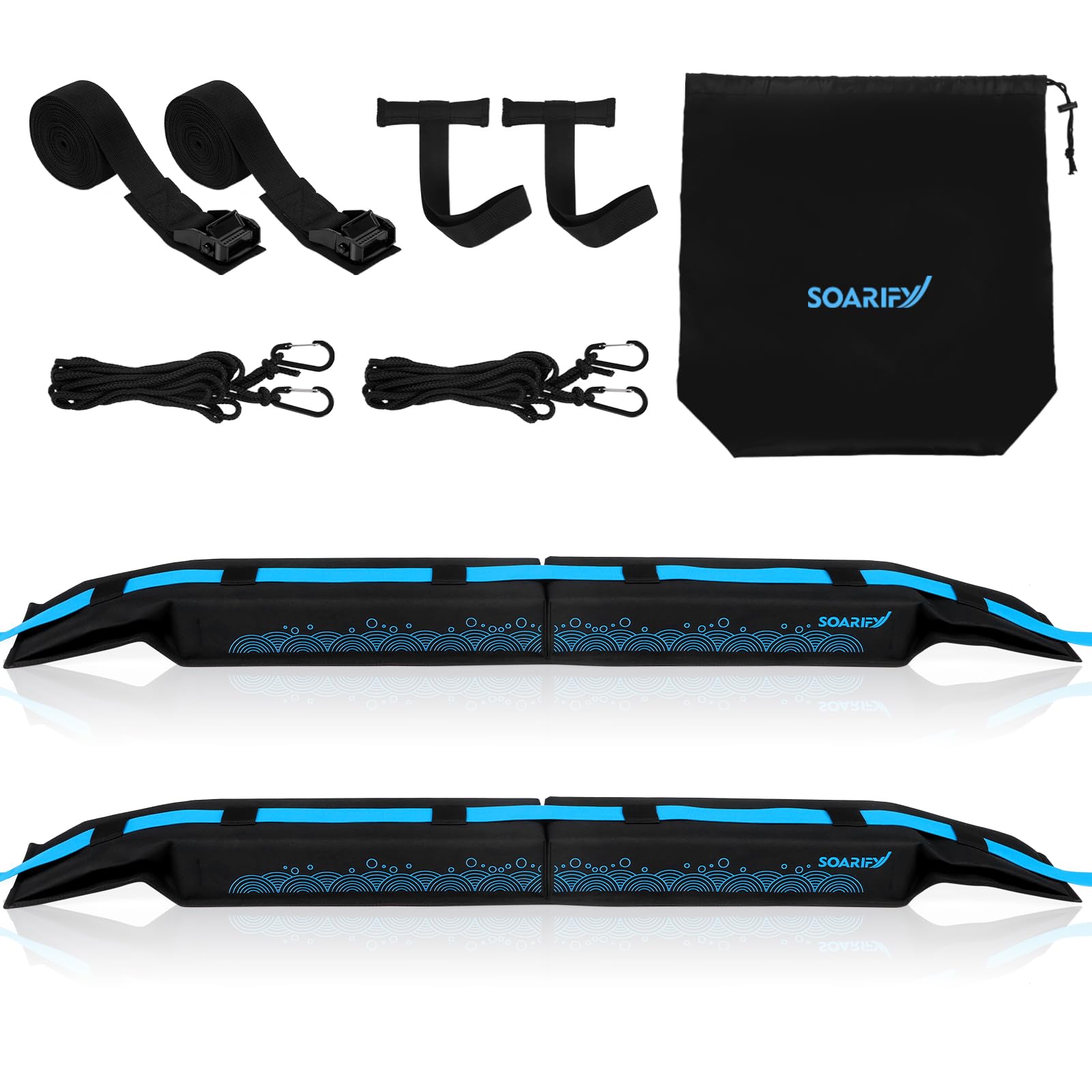 Universal Car Roof Rack Pads for Kayak, Surfboard, SUP, Canoe