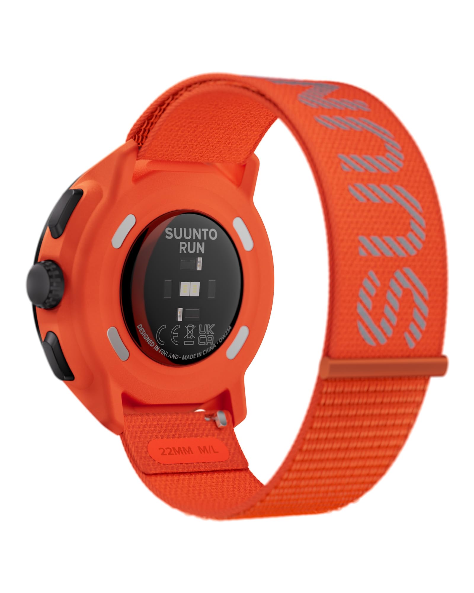 22 ATH7 LOOP TEXTILE STRAP CORAL ORANGE S+M