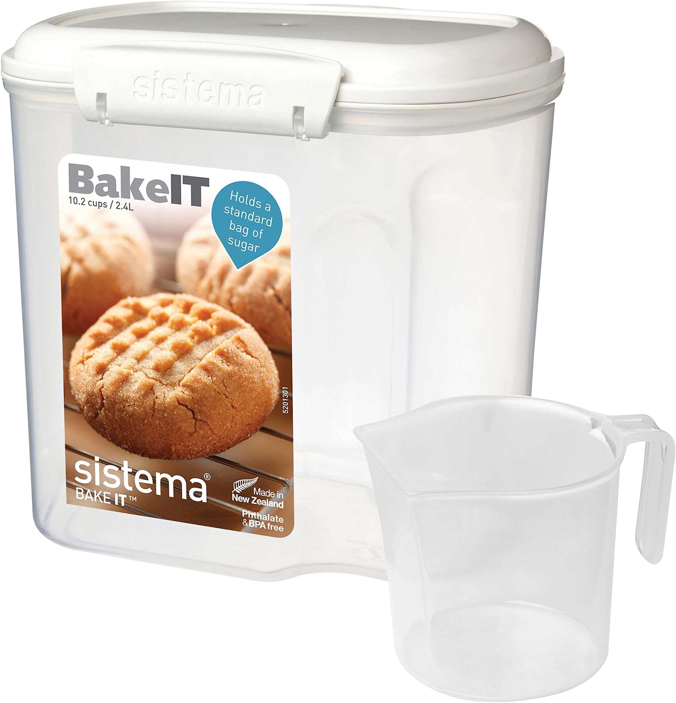 Sistema BAKE IT Food Storage Container + Measuring Cup 2.4 L Food