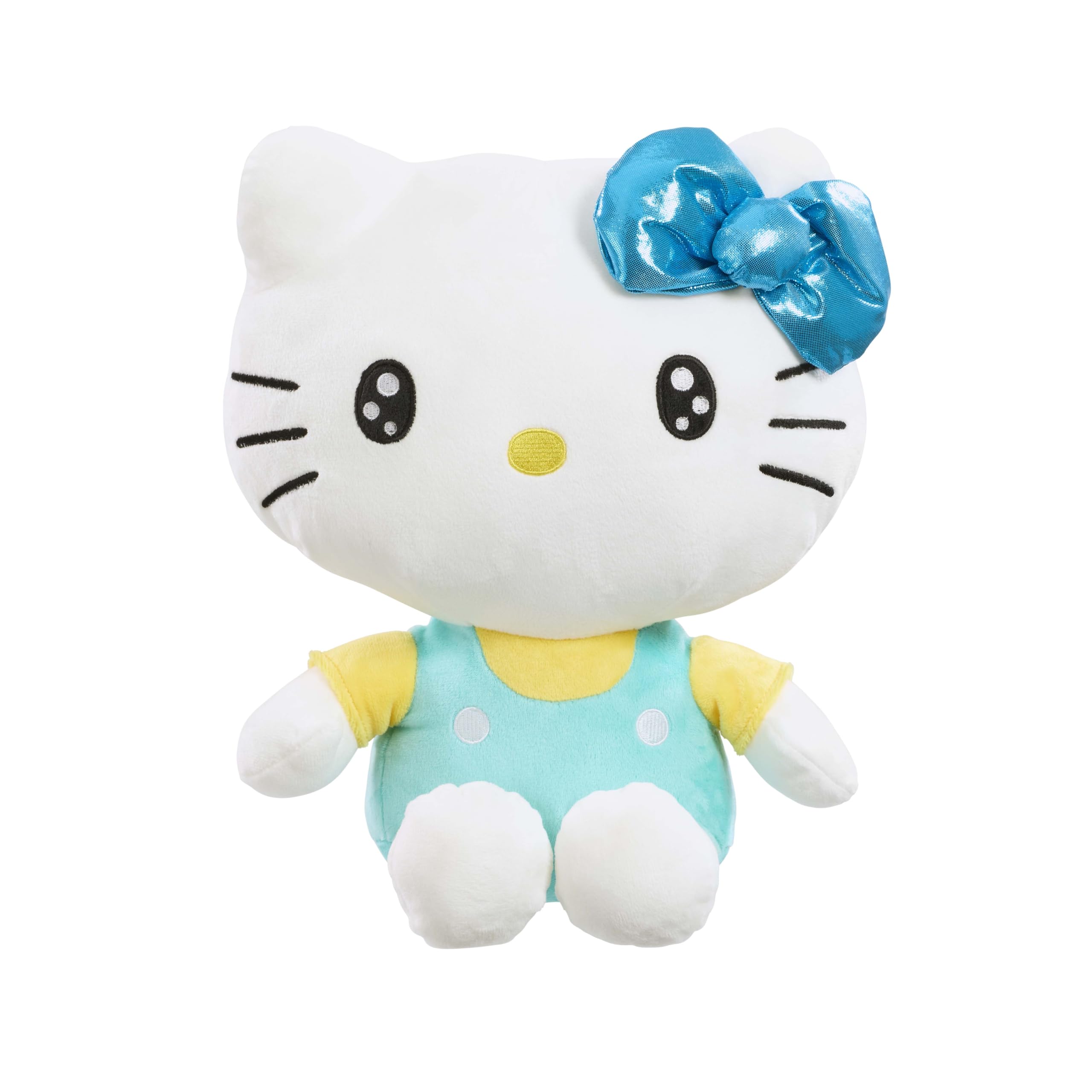 Hello Kitty My Bestie Forever Plush, 36cm Green Soft Toy, Cute Hello Kitty Character with Green Outfit, Official Licensed Sanrio Merchandise, for Fans, Suitable for Ages 4+