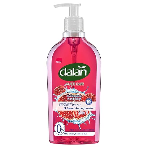 Miniatura 6 de Dalan Sweet Pomegranate Multicare - Jabón líquido ultra hidratante para manos normales y secas, sensación fresca, limpia y suave (13.5 onzas