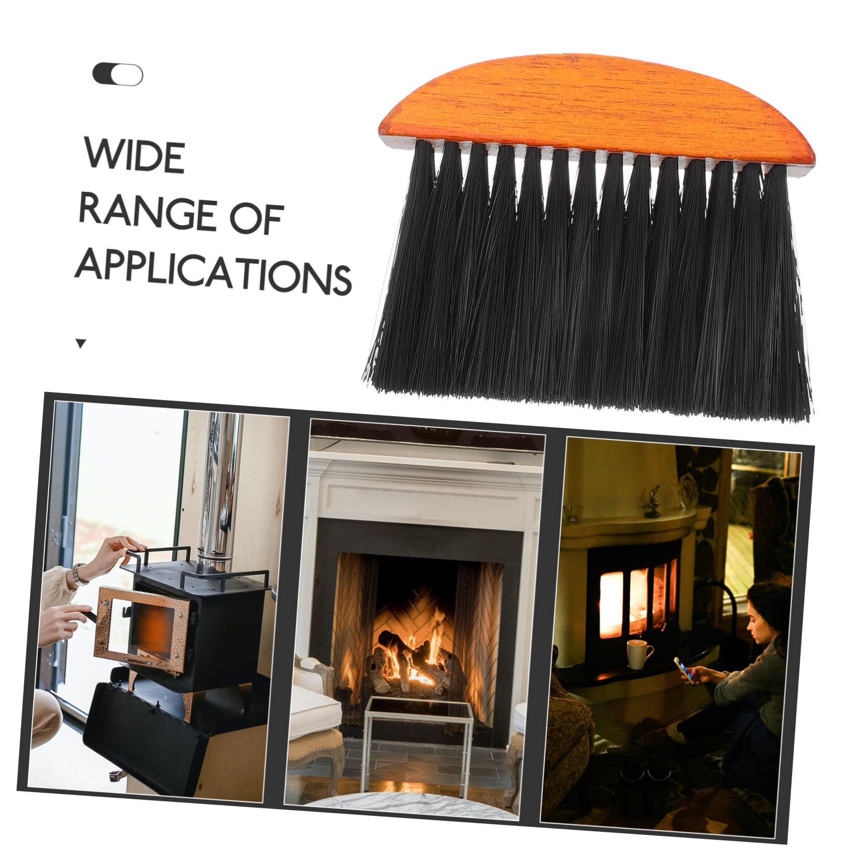 BESPORTBLE 10pezzi Spazzole Per Pulizia Del Strumenti Multifunzionali Per Rimuovere Cenere e Pulire Manico Ergonomico Antiscivolo Accessori Per e Barbecue