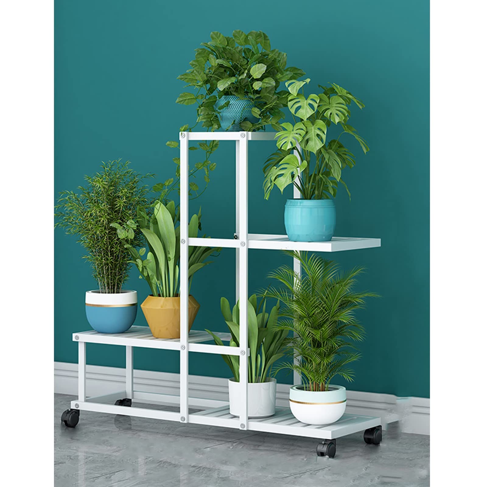 Support de pot de fleurs d'intérieur pour créer un coin de nature dans votre salon