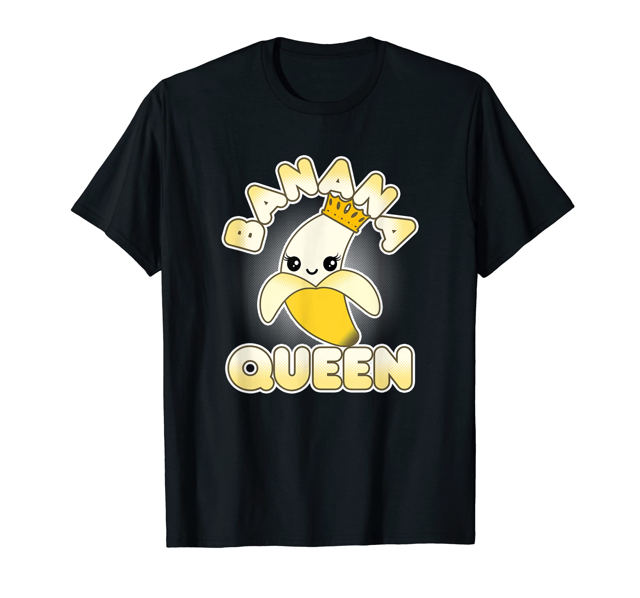Cute Kawaii Banana Queen Accessories And ApparelBanana Shirts For Women Girls Cute Kawaii Banana Queen T-Shirt