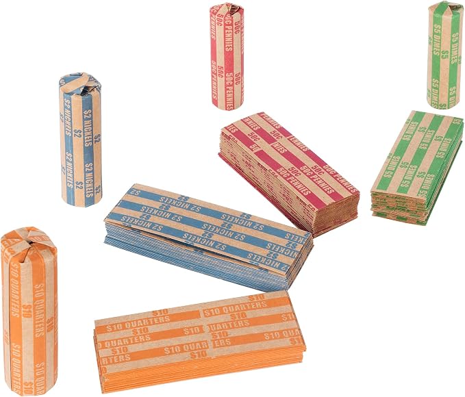 110 Envolturas para Monedas de Papel Variadas miniatura 7