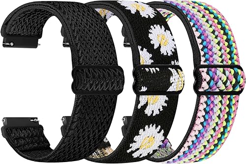 Correa de reloj de liberación rápida - Elección de ancho - Correas de reloj de 18 mm, 19 mm, 20 mm, 22 mm, 24 mm, correas de nylon elásticas