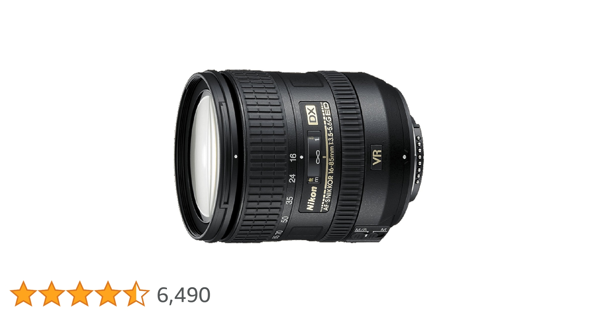 Nikon 16-85mm f/3.5-5.6G AF-S DX ED VR Nikkor Wide-Angle