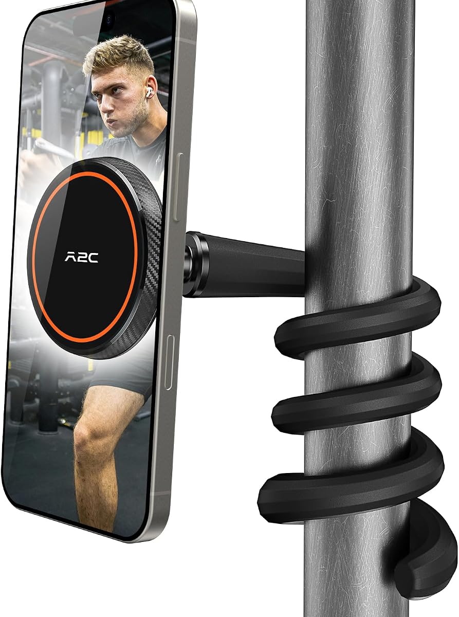 A2C Magnetic Gooseneck Gym Phone Holder