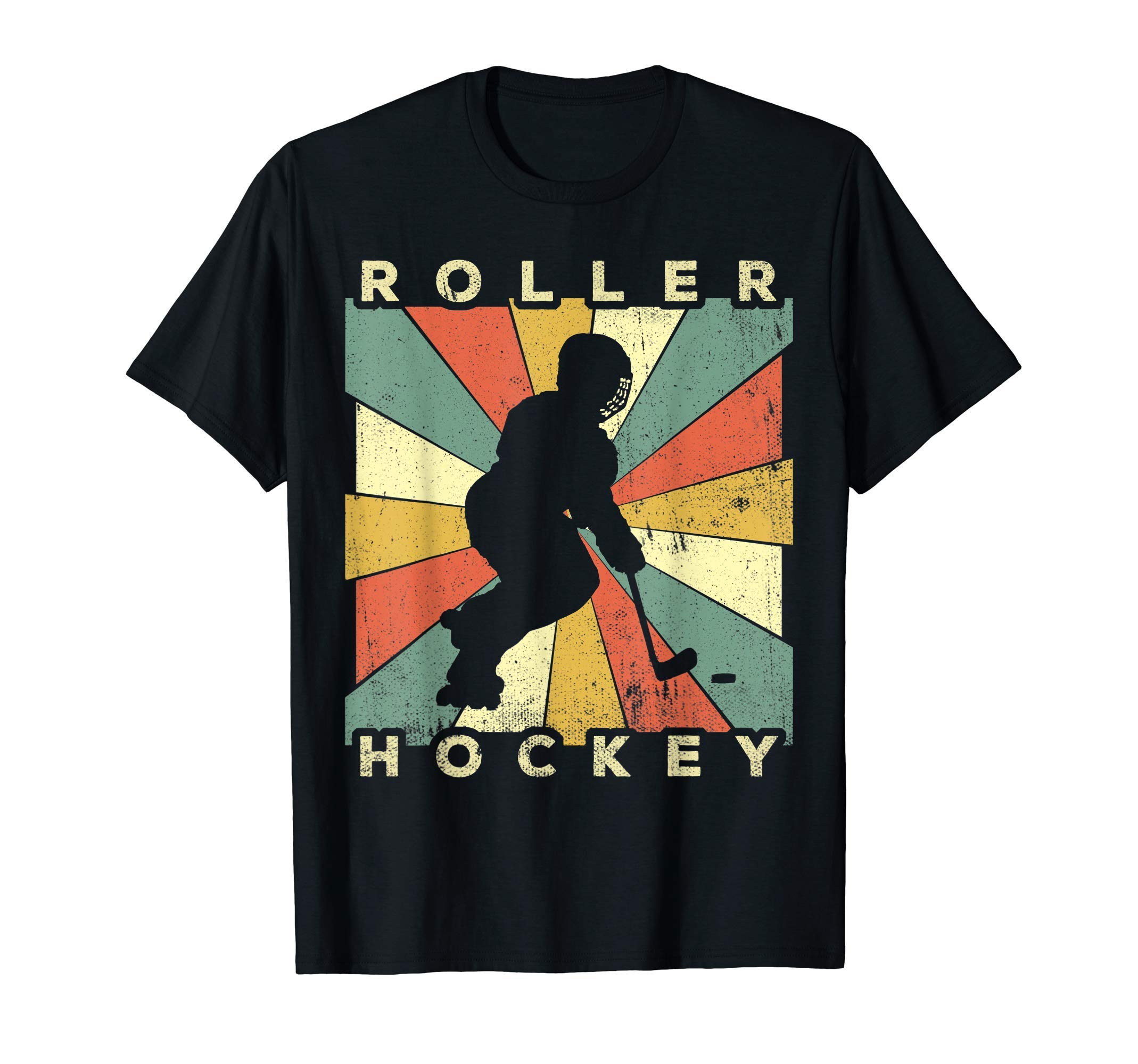 Vintage Roller Hockey Sport Retro T-Shirt