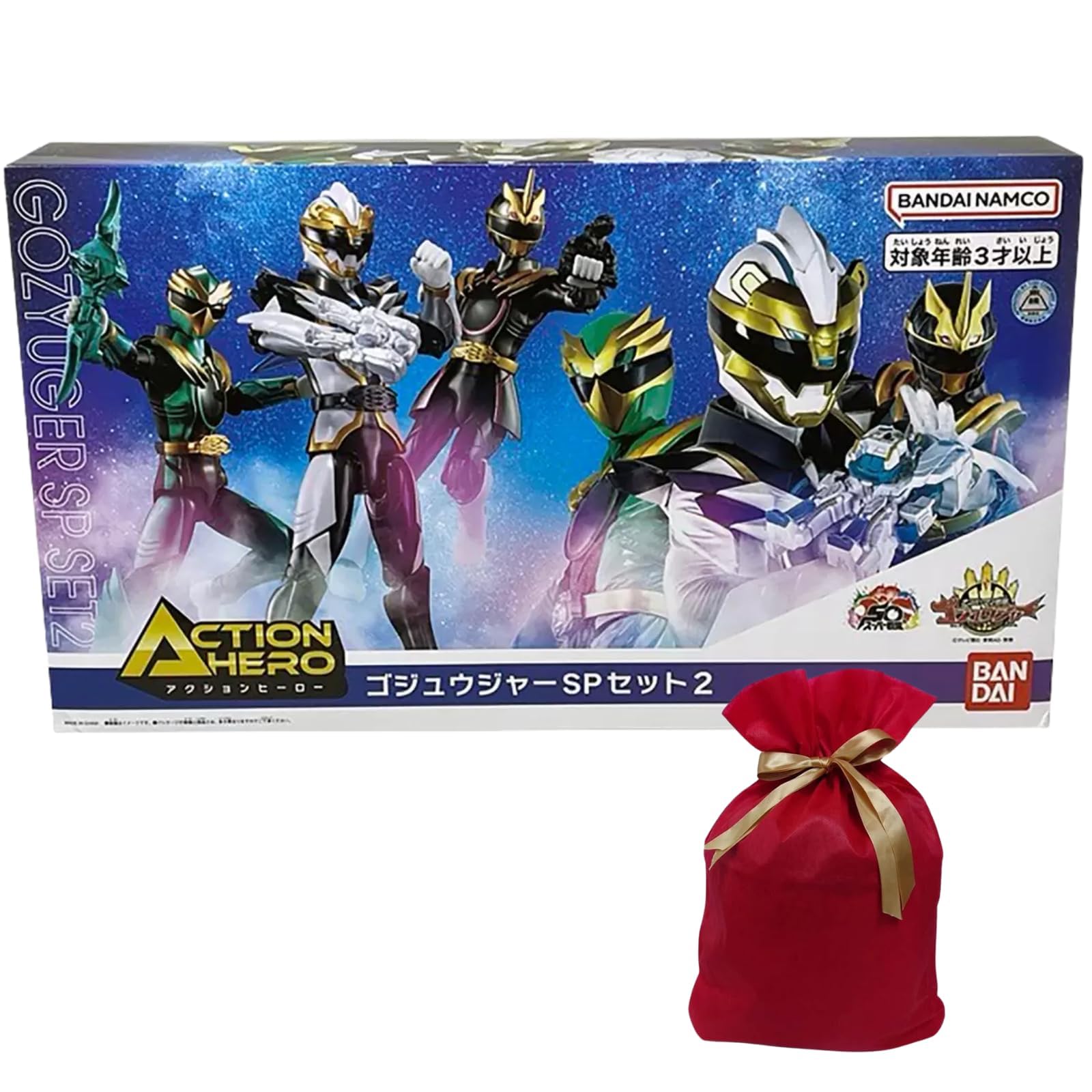 Amazon | ナンバーワン戦隊 ゴジュウジャー フィギュア 3体セット