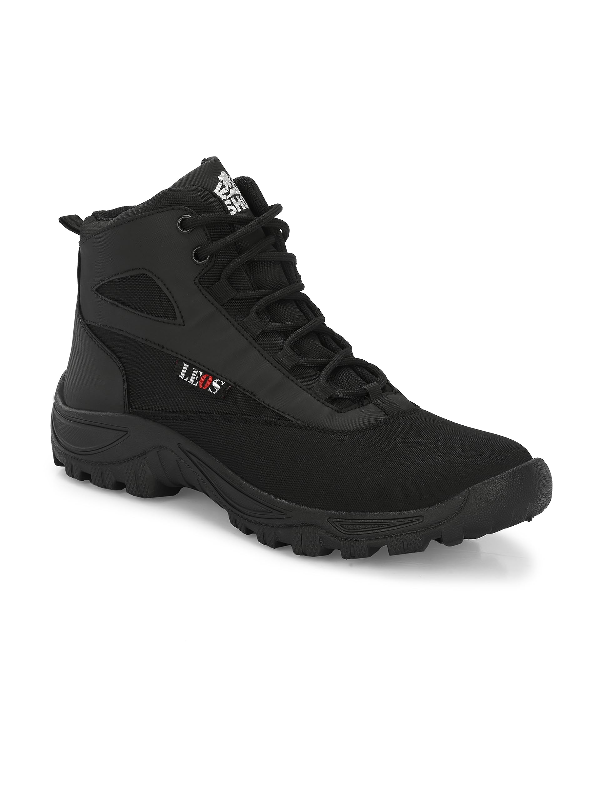 Leo Men's Waterproof Non-Slip Lightweight Outdoor Mid Top Ankle Boots For Men