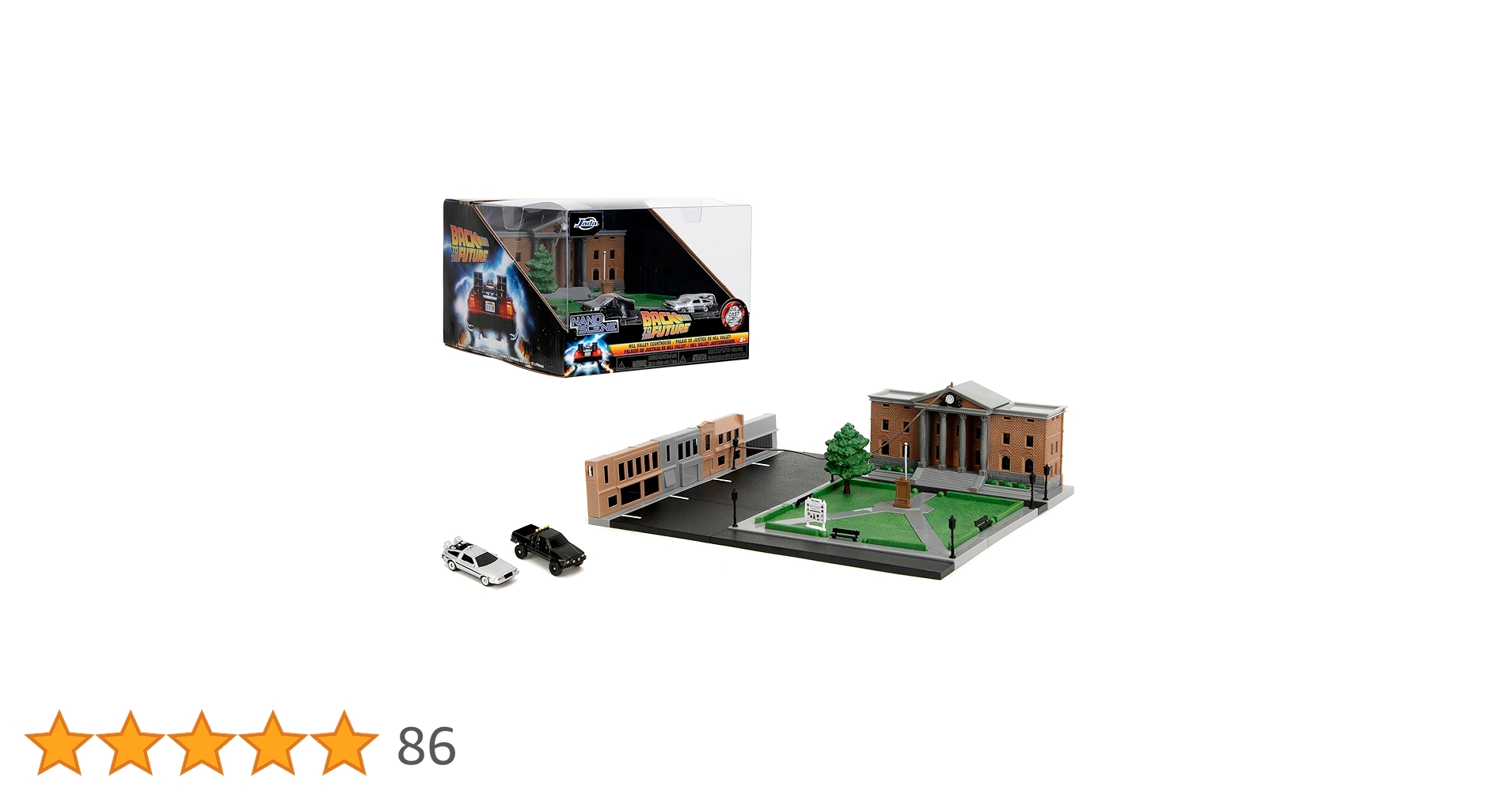 ジオラマ　ハンドメイド Amazon.co.jp: Jada Nanoscene Back to The Future ヒルバレー