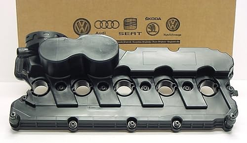 Miniatura 6 de Volkswagen 07K-103-469-L tapa de válvulas para 5 cilindros de 2.5 l con tornillos y junta