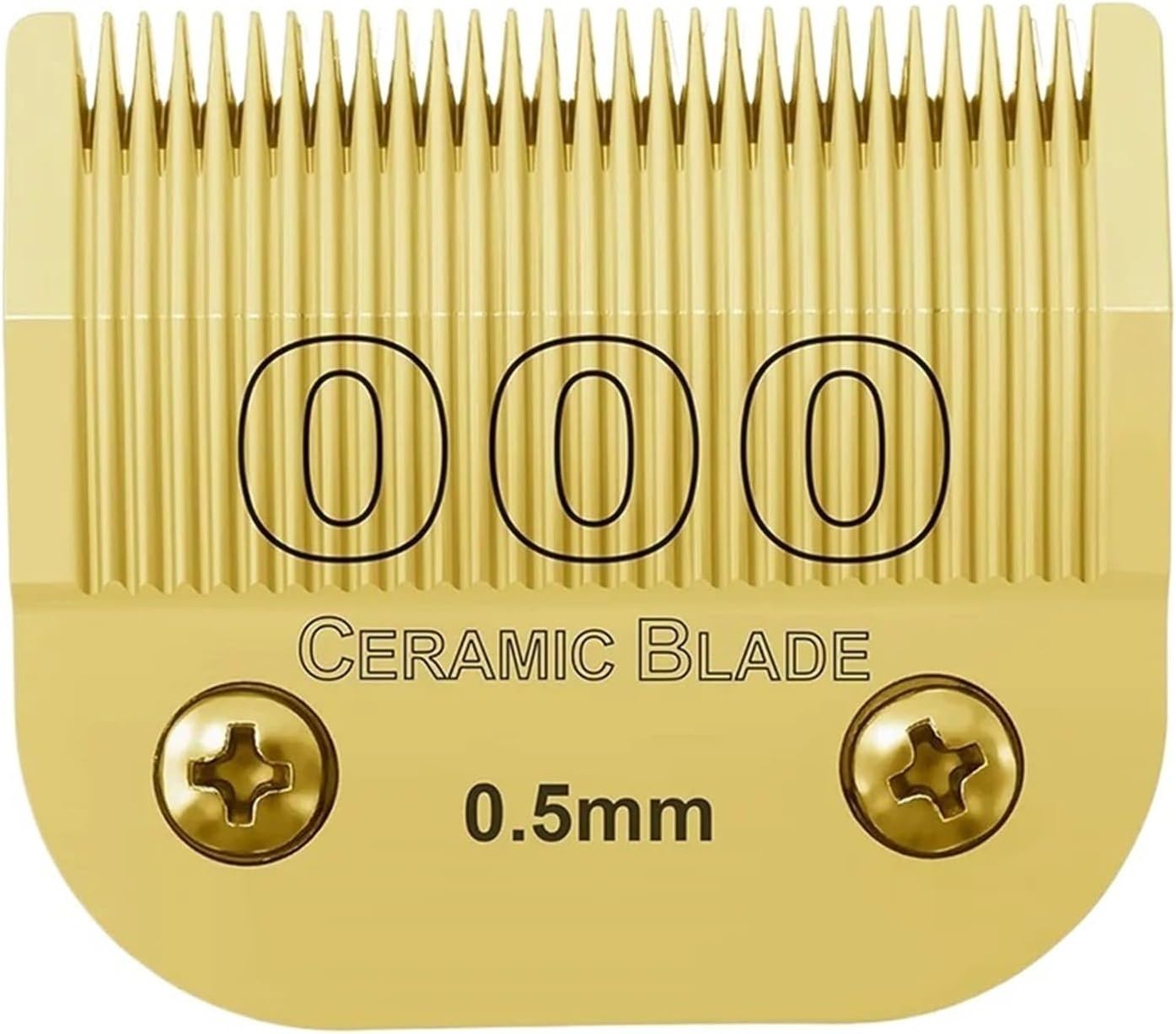 Detachable Pet Grooming Clipper Ceramic Blades Set，Compatible For Oster A5，Compatible For Wahl KM Series(4FC9.5mm))