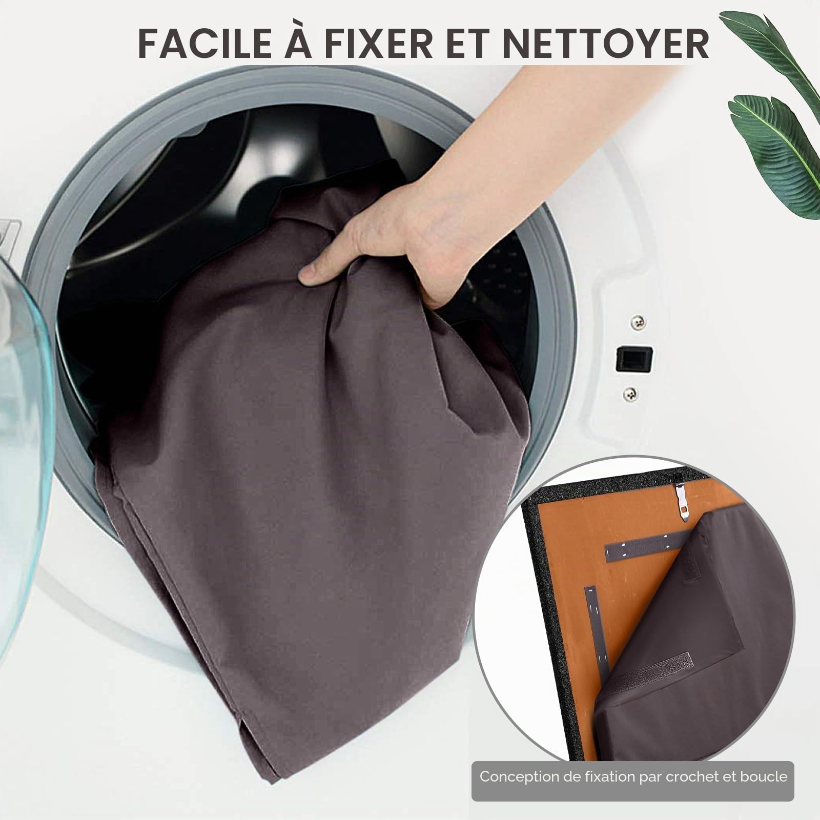 Seiyierr Niche pour chien avec doublure isolée, Niche pour chien résistante aux intempéries pour l'intérieur et l'extérieur, adaptée aux petits, moyens et grands chiens avec cadre en fer tout rond