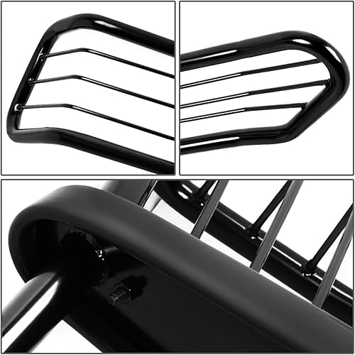 Miniatura 8 de DNA Motoring GRILL-G-070-SS - Cepillo de parachoques delantero de acero inoxidable compatible con Sequoia 08-16