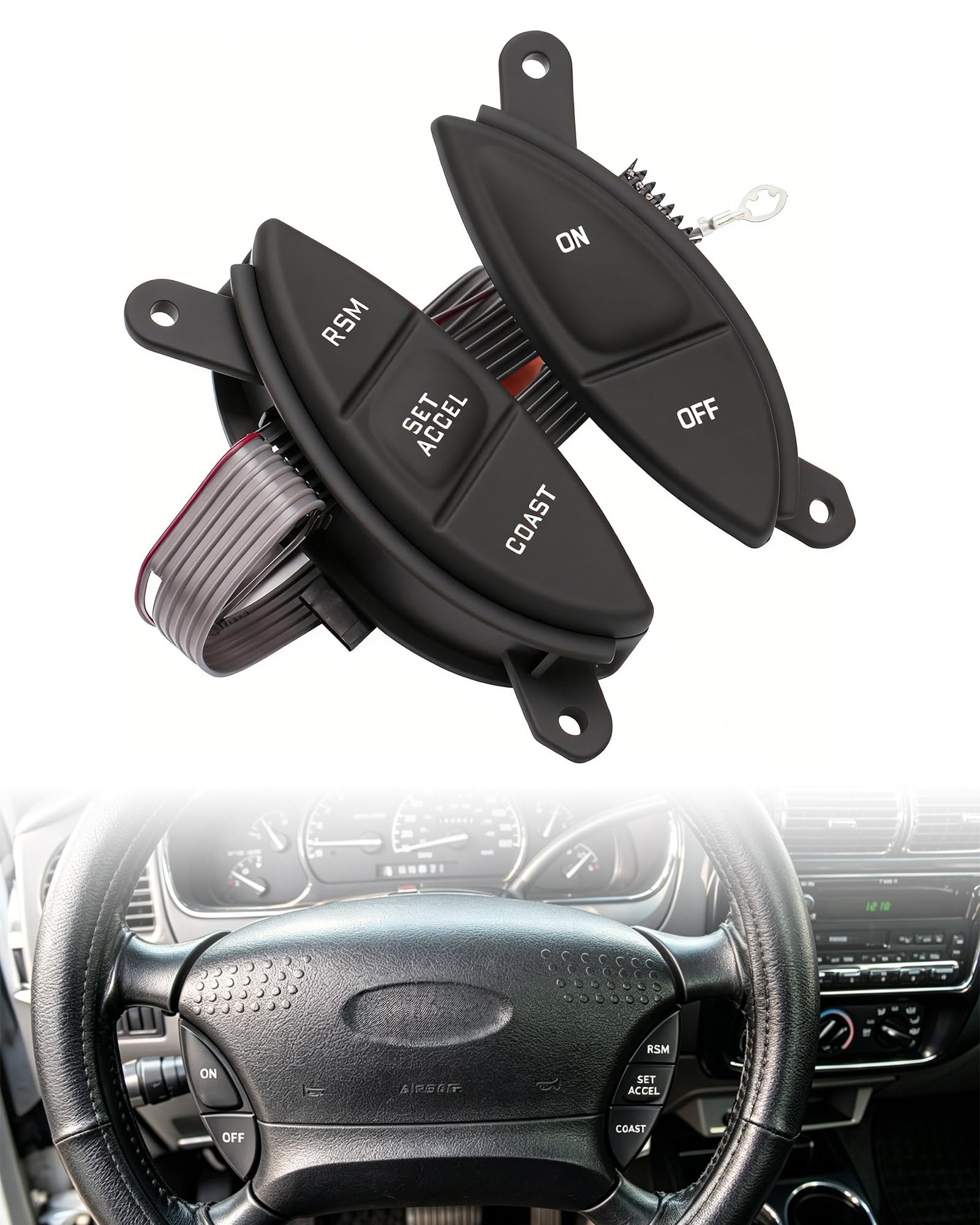 Amazon.com: Upgrade Ranger/Explorer Steering Wheel Mounted Cruise