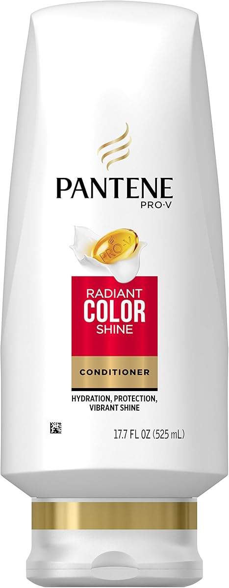 Pantene Pro-V Acondicionador de brillo de color radiante, 17.7 onzas líquidas