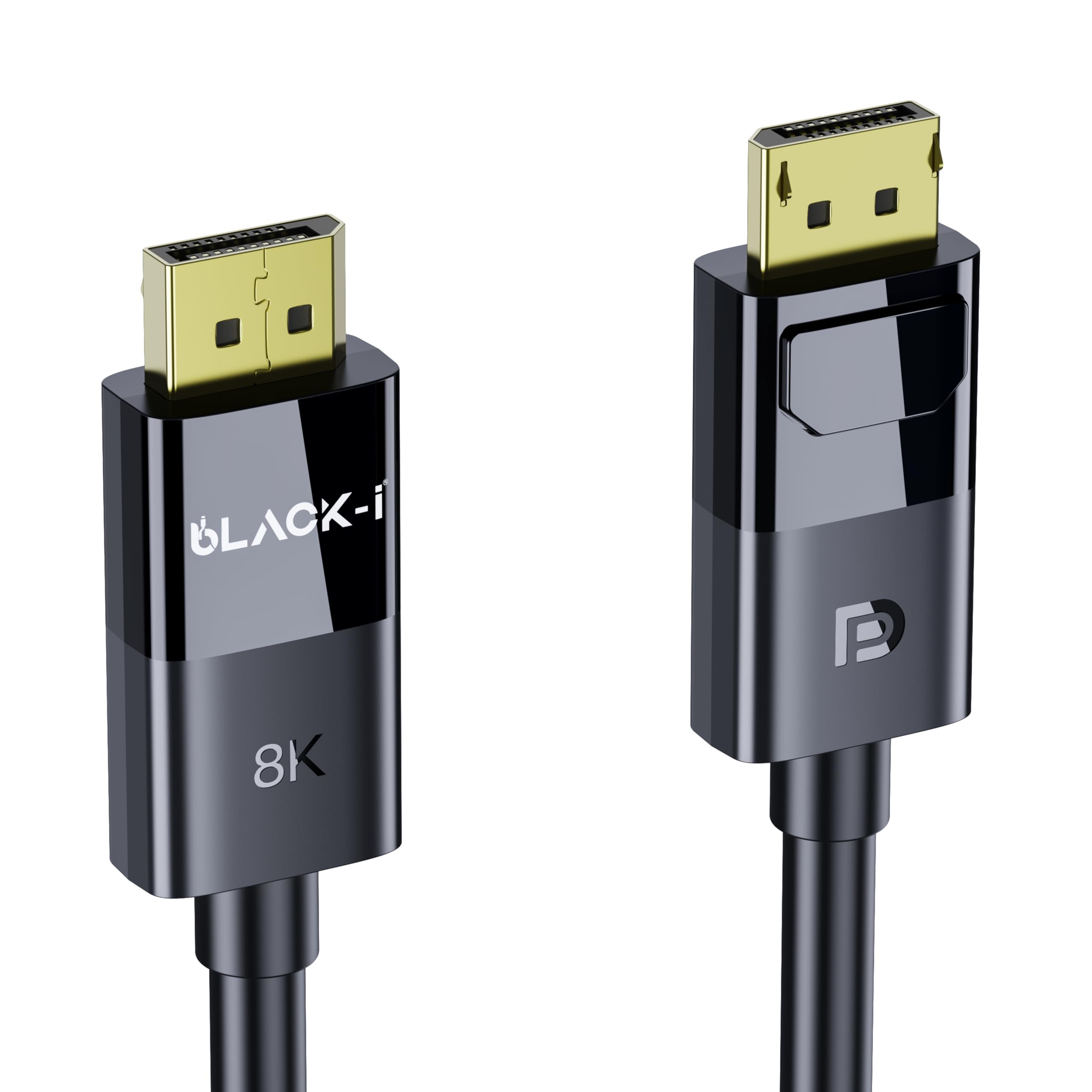 Black-i Display Port 8k Cable (3 METER (9.9 FEET)) (B0D6G7JHD6) Amazon Price History, Amazon Price Tracker