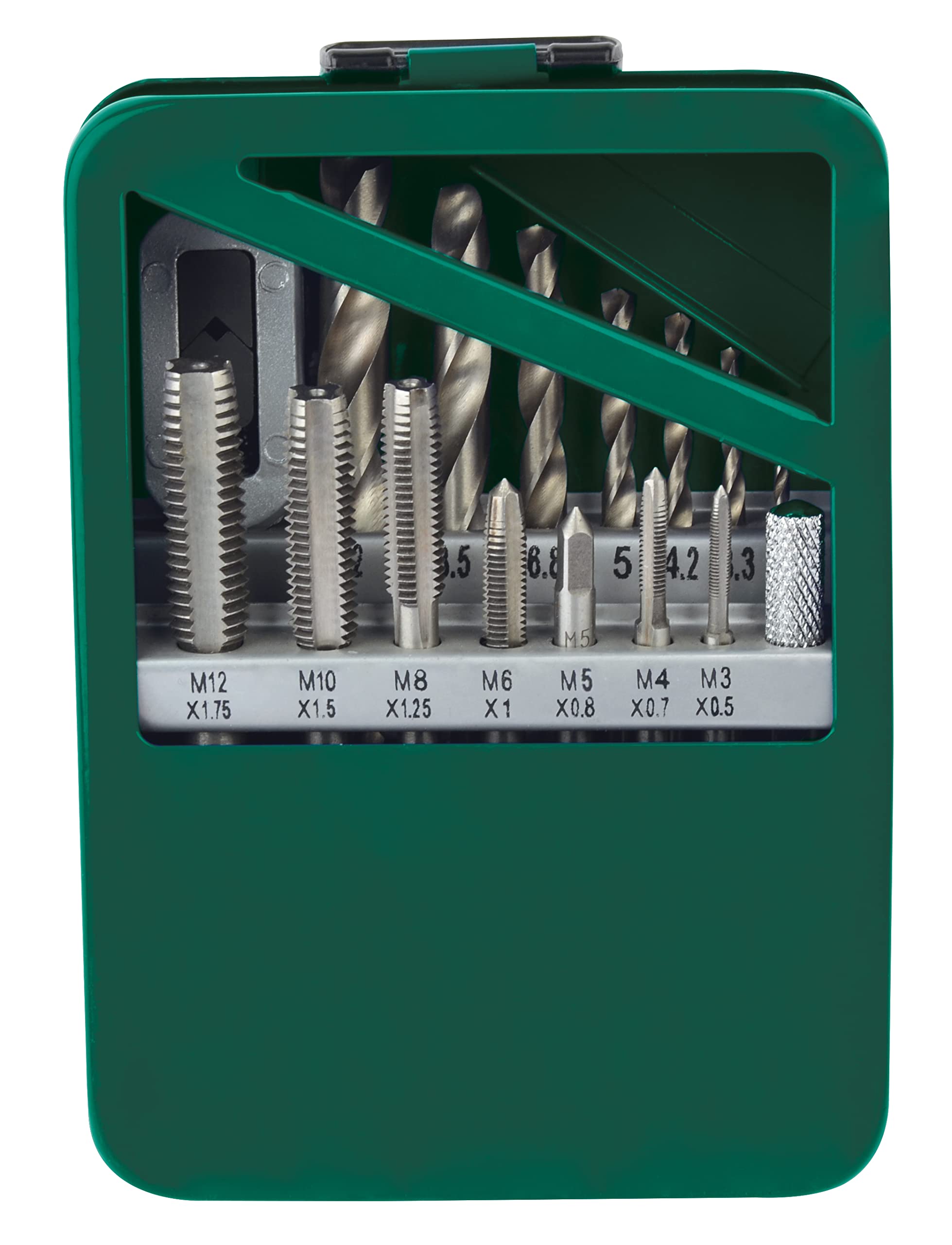 Brüder Mannesmann M53215 Gewindebohrersatz 15-tlg
