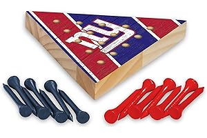Rico Industries NFL Peg Pyramid Game: Portable Tailgate and Travel Fun for...