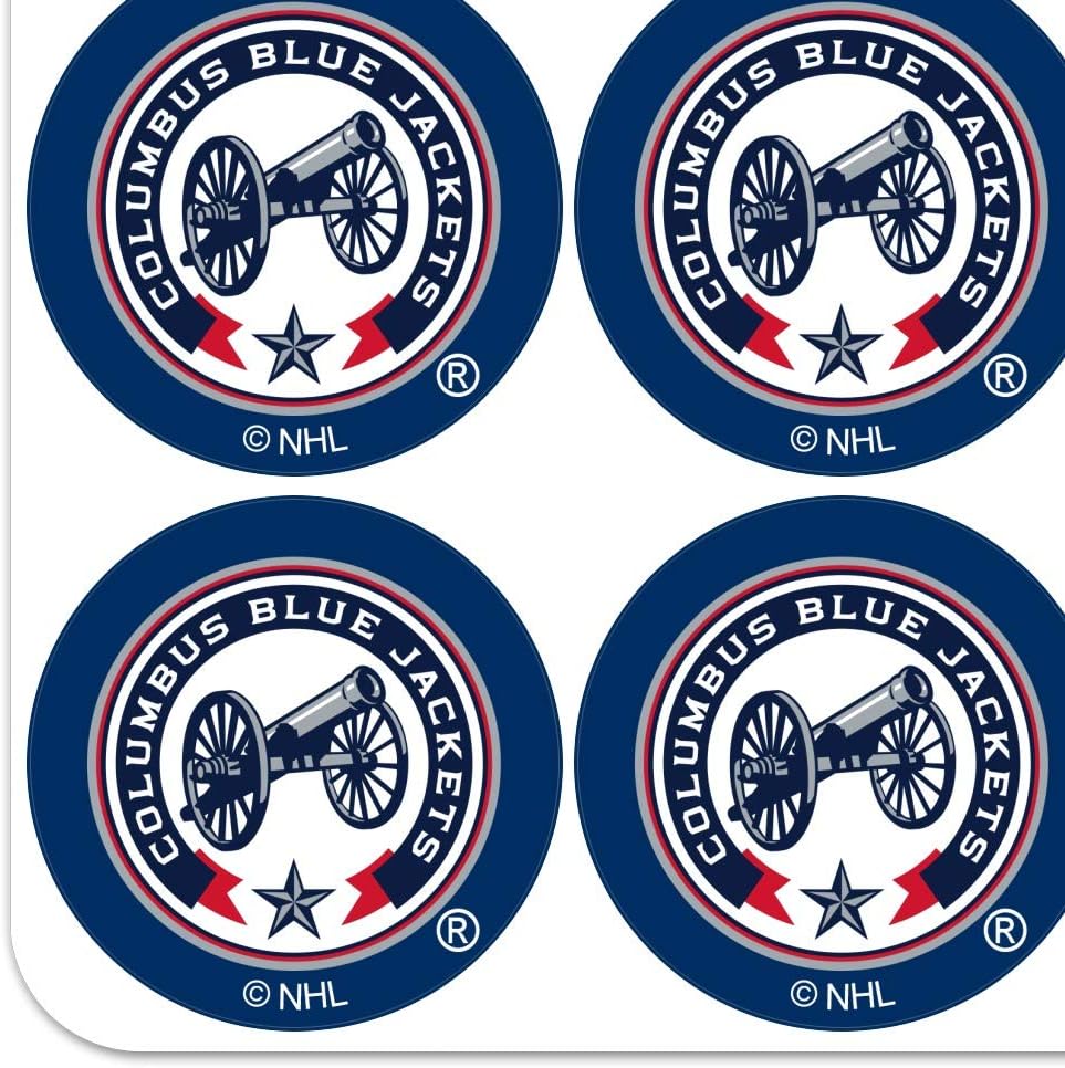NHL Columbus Blue Jackets Logo Planner Calendar Scrapbooking Crafting Stickers - Image 2