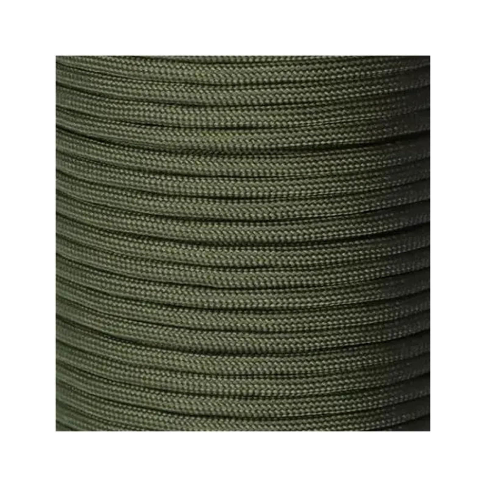 Corde A Linge Cordon de Camping en Plein air à 7 cœurs, 4mm, lanière, Accessoires de Tente de randonnée, Bracelet à bricoler soi-même(Dark Green,25 Meter)