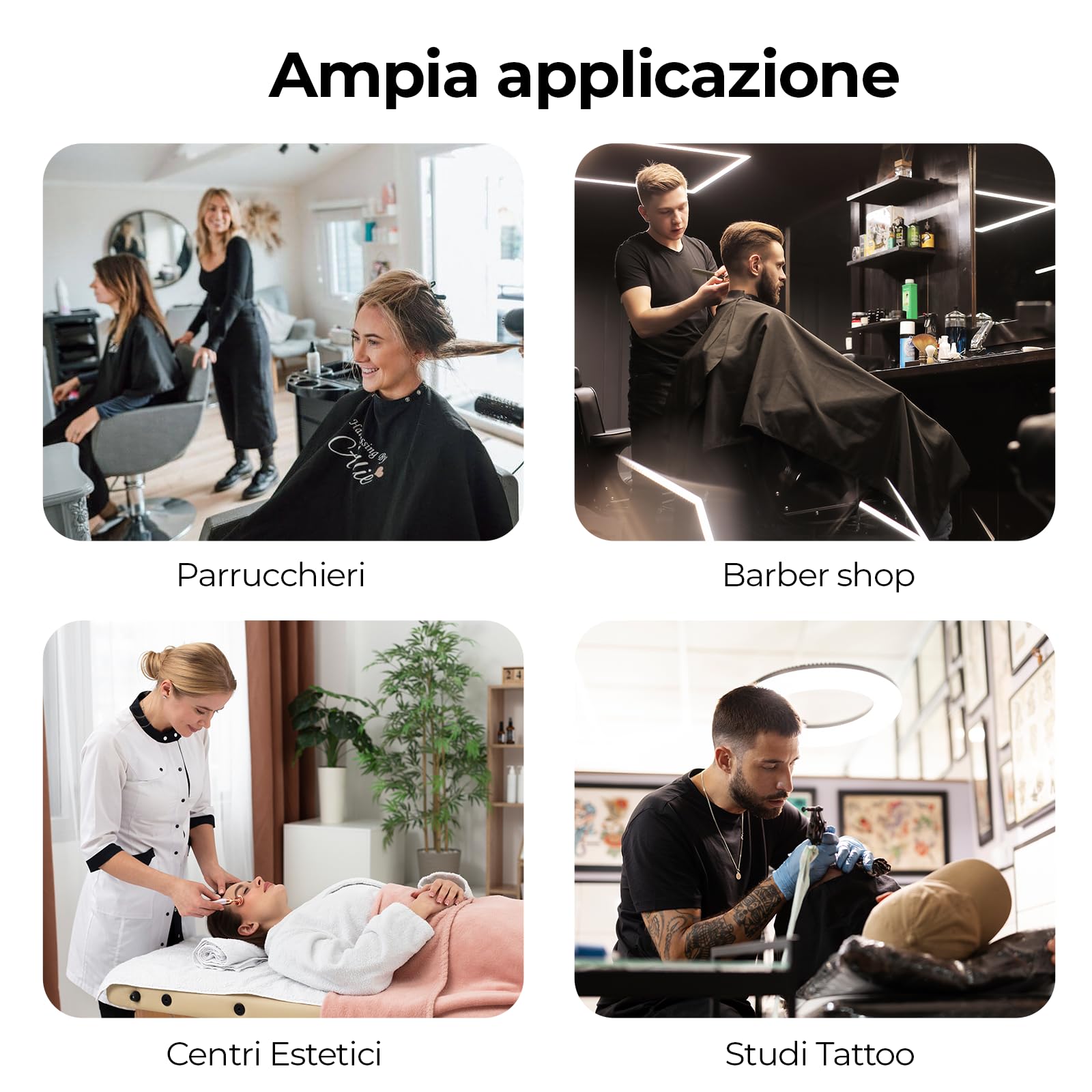 Altéax Carrello Parrucchiere Professionale con 6 Livelli e 5 Cassetti Estraibili - Carrello Estetista - Carrello per Parrucchieri 1pz. Accessori non Inclusi - Carrello Barbiere - Carrello Portaoggetti