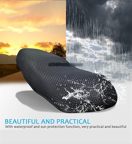 Miniatura 3 de Seat Set for Suzuki V-Strom VStrom DL650 DL1000 DL250 DL 1000 Nylon Fabric Saddle Seat Cover Motorcycle Protecting Cushion Seat Cover (Size  DL250)