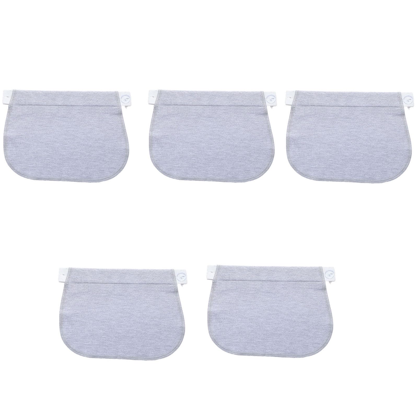 Fabric Maternity Belt Adjustable Waistband Extension for Pregnant Women Daily Wear Pants Waist Elongator Soft Fabric Band Pregnancy for Comfortable Button Permanent Elongator Easy Installion Maternity