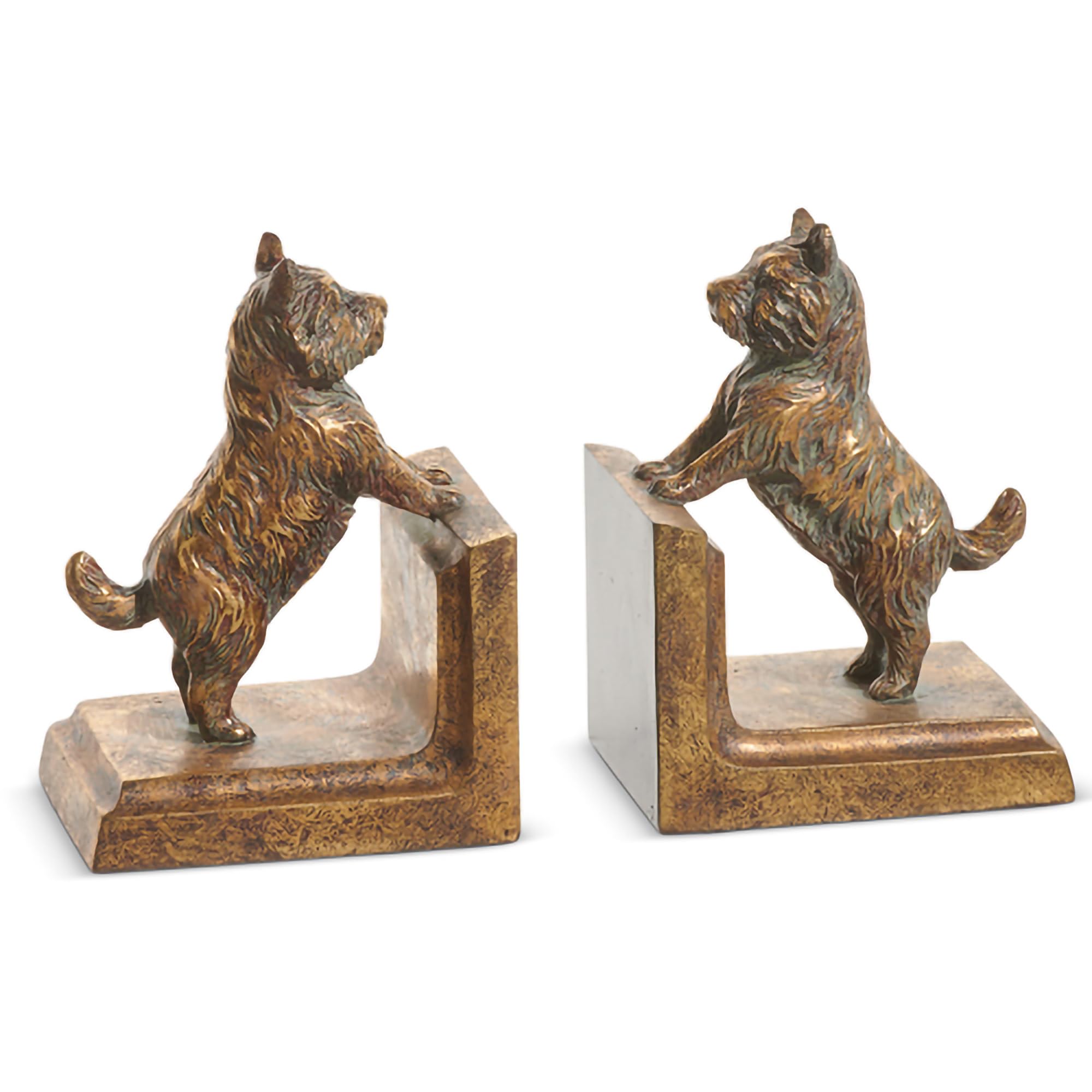 RAZ Imports Dog Bookends, Set of 2, 6-inch Height