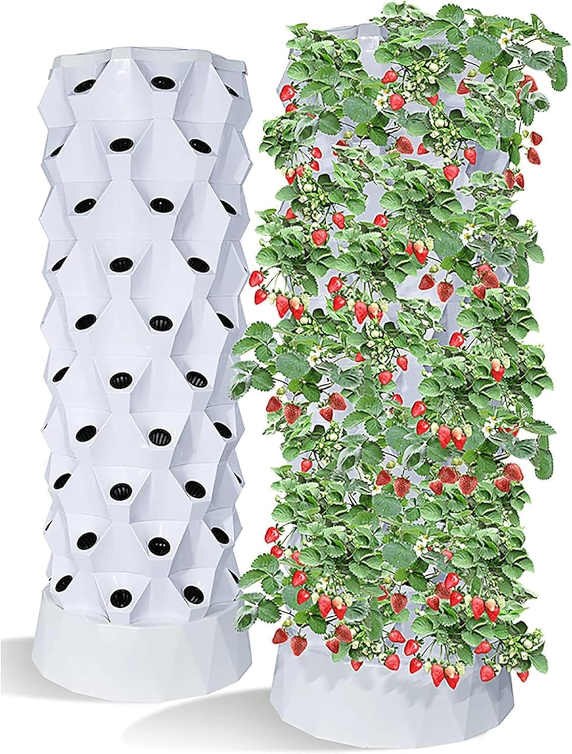 Irrigazione Automatica modalità di Coltivazione Coltivazione Senza Suolo Piantagione di Verdure Coltivazione con Nebbia di Fragole Torre di piantagione(10 Layers)