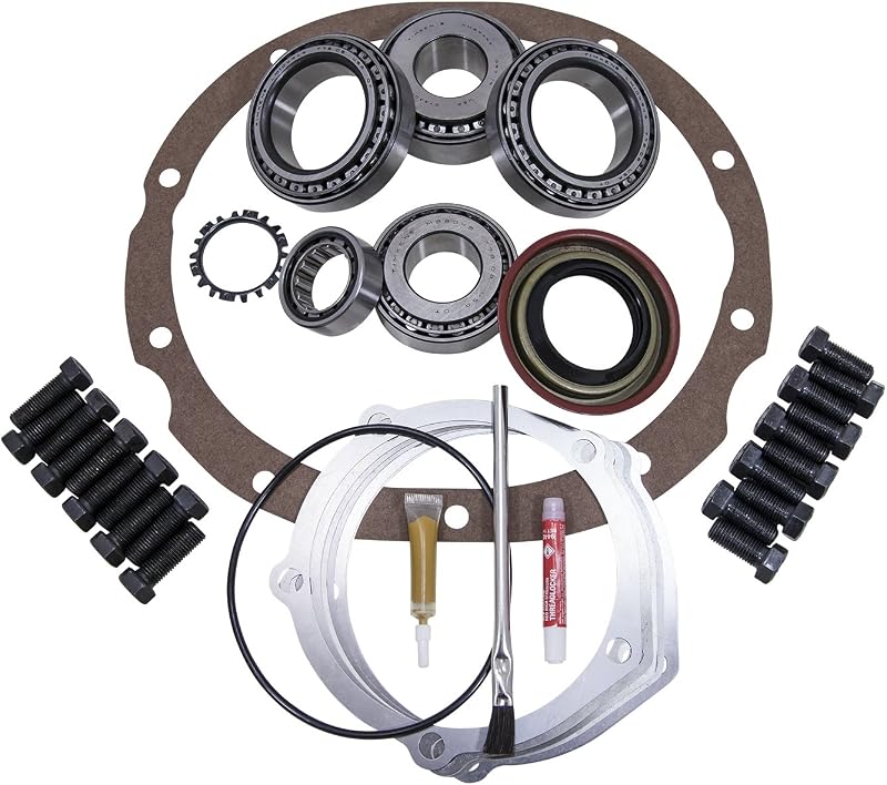 Kit mestre de revisão do diferencial USA Standard Gear ZK F9-HDD-SPC para Ford Daytona 9" com suporte de pinhão LM104911 – Kit completo